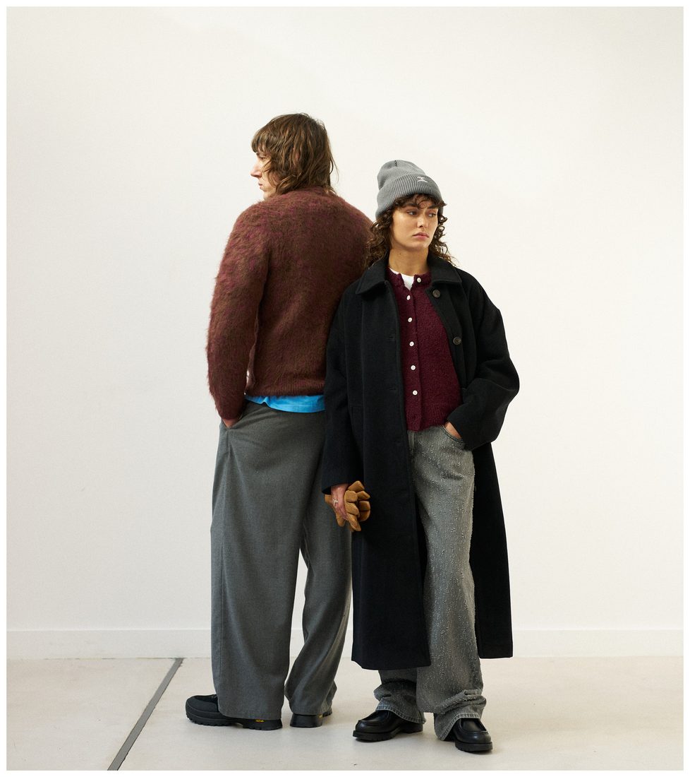 EDWIN autumn/winter lookbook, lifestyle shot