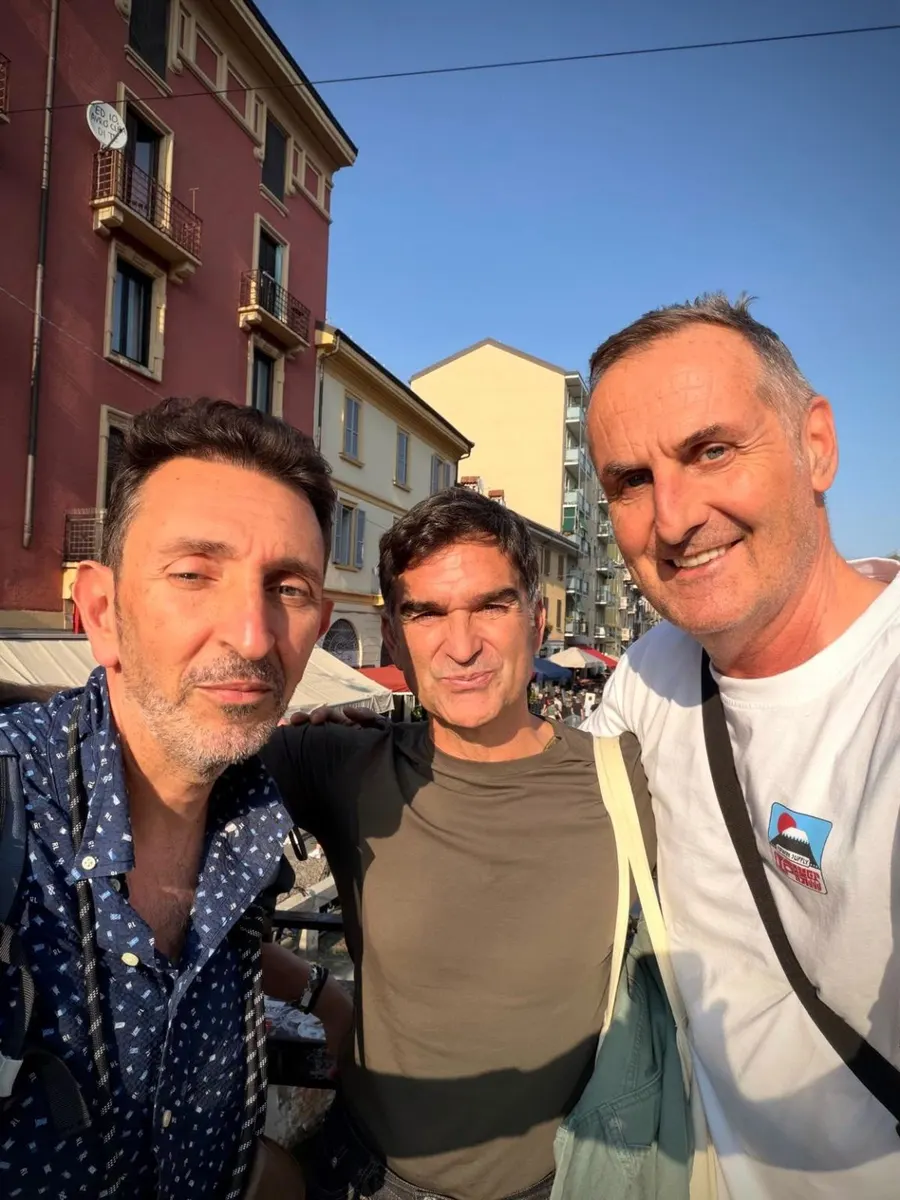 The We Common Ground team in the streets of Milan